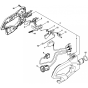 Stihl HSA94 Hedgecutter Handle Assembly