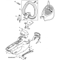 Stihl HSE60 HSE70 Motor Housing Assembly