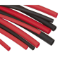 Heat Shrink Tubing Assortment 180pc 50 & 100mm Black & Red Sealey Part No. HST501BR