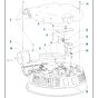 Top Valve Assy for HTCD60 Husqvarna Dust Extractor