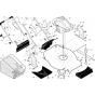 Frame and Engine Assembly for Husqvarna HU600L Consumer Lawn Mower