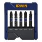 Impact Screwdriver Pocket Bit Set of 5 Pozi/Phillips/Torx by IRWIN - 1923433