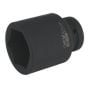 Impact Socket 52mm Deep 1"Sq Drive Sealey Part No. IS152D