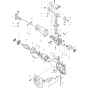 Main Assembly for Makita JR3000 Reciprocating Saws