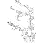 Main Assembly for Makita JR3030T Reciprocating Saws