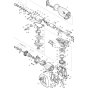 Main Assembly for Makita JR3070CT Reciprocating Saws