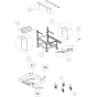 Main Frame Assembly for Norton Clipper Jumbo-651-230V Table Saw