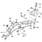 Boom Assembly for Kubota K008 Alpha Mini Excavator