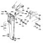 Dipper Arm Assembly for Kubota K008 Alpha Mini Excavator