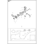 Carburetor Assembly for Husqvarna K1250 Disc Cutters