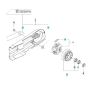 Belt Guard Assembly for Husqvarna K1270 I Disc Cutter