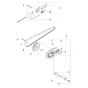 Belt Pulley Assembly for Husqvarna K1270 I Disc Cutter