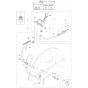 Water Hose Assembly for Husqvarna K1270 II Disc Cutter