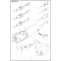 Electrical Assembly for Husqvarna K3000 Disc Cutters