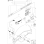 Hose Assembly for Husqvarna K3000 Disc Cutters