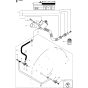 Wet Cutting Kit Assembly for Husqvarna K40 Disc Cutters