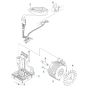 Motor for Husqvarna K535I Battery Disc Cutter