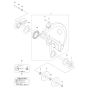 Blade Guard Assembly for Husqvarna K7000 Disc Cutter