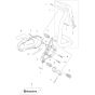 Handle Assembly for Husqvarna K7000 Ring Disc Cutter