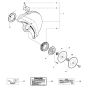 Wheels & Tires Assembly for Husqvarna K750 Disc Cutters