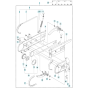 Cutter Arm Assembly for Husqvarna K760 Cut-n-Break II Disc Cutter