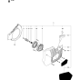 Starter Assembly for Husqvarna K760 Rescue Disc Cutters