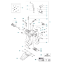 Fuel Tank Assembly for Husqvarna K770 Dry Cut Disc Cutter