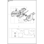 Crankcase Assembly for Husqvarna K950 Disc Cutters