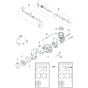 Carburettor Assembly for Husqvarna K970 Rescue III Disc Cutter