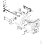 Control handle for Stihl KA120 KA120R KA250 Kombi Attachment Engine