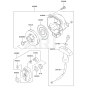 Starter for Kawasaki KBL23A Brushcutter