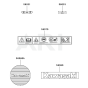 Label for Kawasaki KBL23A Brushcutter