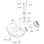 Fuel Tank / Fuel Valve for Kawasaki KBL27A Brushcutter