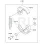 P.T.O Equipment for Kawasaki KBL34A Brushcutter