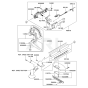 Pipe / Handle / Guard for Kawasaki KBL35A Brushcutter