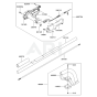 Pipe / Handle / Guard for Kawasaki KCL600A Hedge Trimmer