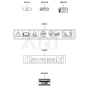 Label for Kawasaki KEL27B Edgers