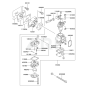 Carburettor for Kawasaki KGT26AC String Trimmers