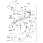 Handle for Kawasaki KHD600A Hedge Trimmer