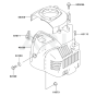 Cooling Equipment for Kawasaki KHD600B Hedge Trimmer