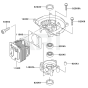 Cylinder / Crankcase for Kawasaki KHD600B Hedge Trimmer