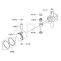 Piston / Crankshaft for Kawasaki KHDS750A Hedge Trimmer