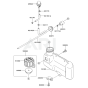 Fuel Tank / Fuel Valve for Kawasaki KHDS750A Hedge Trimmer