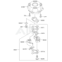 P.T.O Equipment for Kawasaki KHS1100A Hedge Trimmer