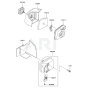 Air Filter / Muffler for Kawasaki KHSS1100A Hedge Trimmer