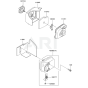 Air Filter / Muffler for Kawasaki KHSS750A Hedge Trimmer