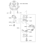 P.T.O Equipment for Kawasaki KHSS750A Hedge Trimmer