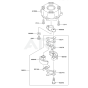 P.T.O Equipment for Kawasaki KHT600S Hedge Trimmer