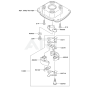 P.T.O Equipment for Kawasaki KHT750D Hedge Trimmer