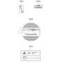 Label for Kawasaki KHT750SC Hedge Trimmer
